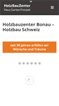 Mobile Screenshot of holzbauzenter.ch